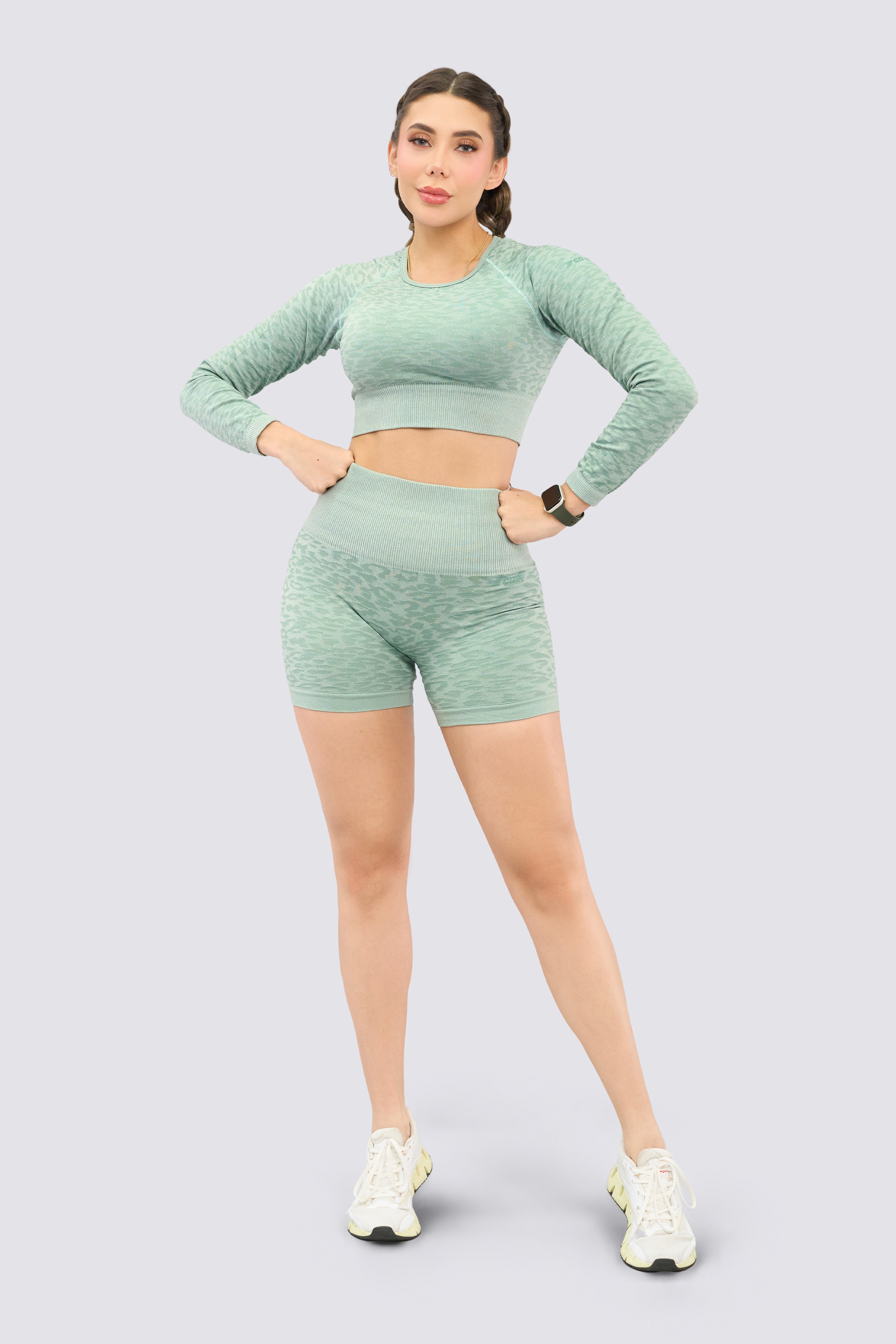 CGW Wild Mint Seamless Shorts