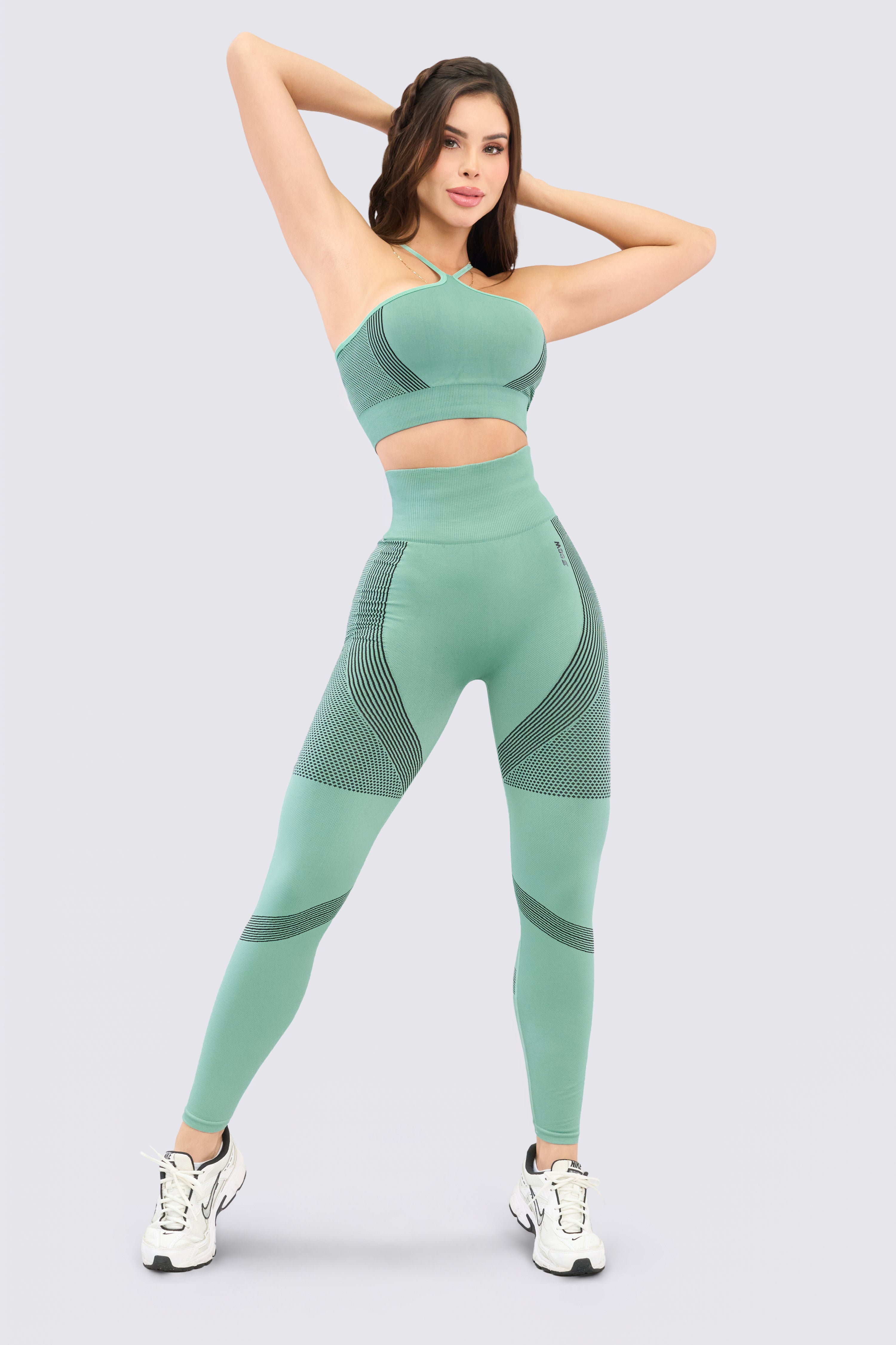 CGW Green Seamless Scrunch Leggings