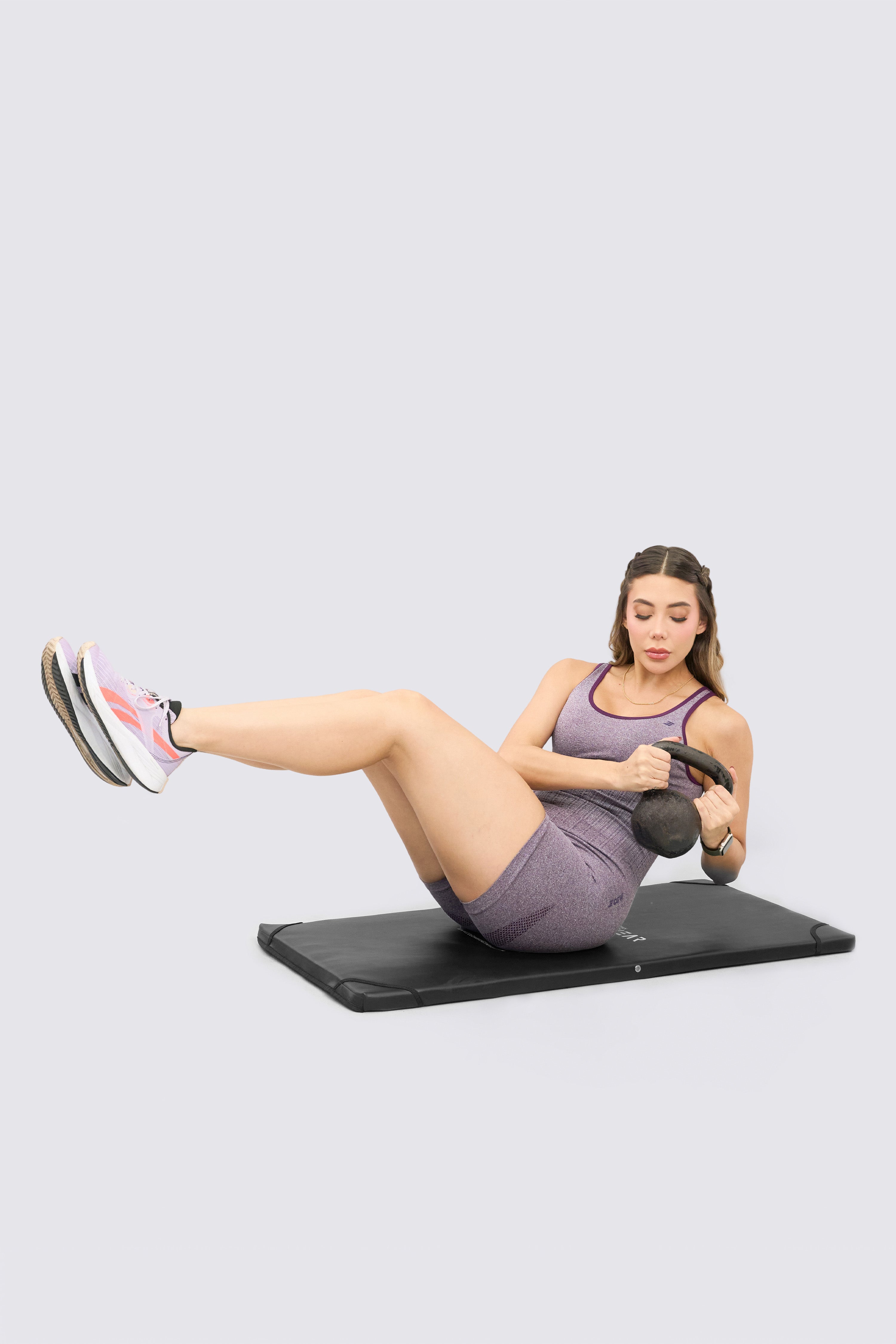 CGW Purple Seamless Sports Bodysuit – Short Length