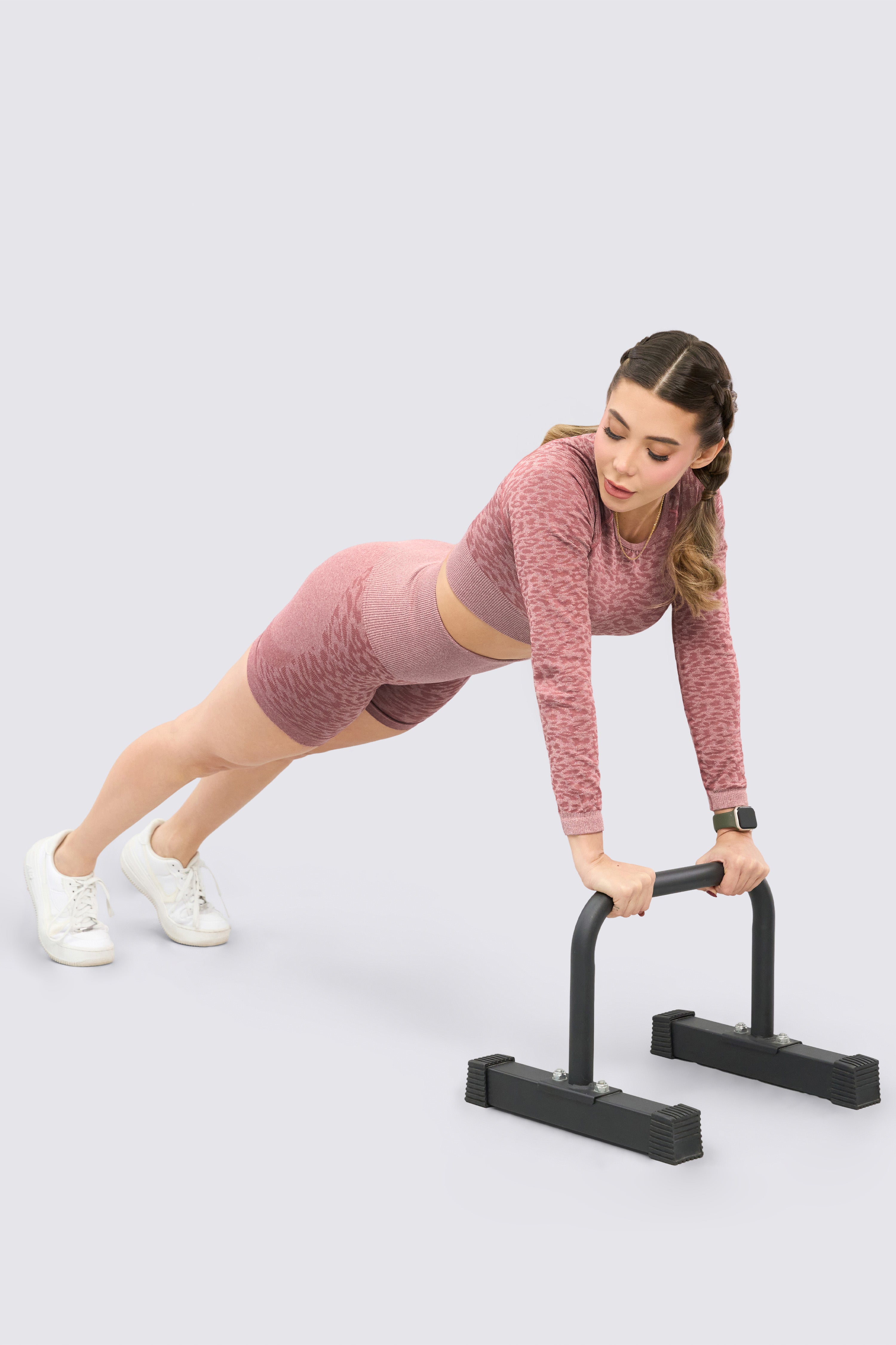 CGW Rosewood Animal Print Seamless Shorts