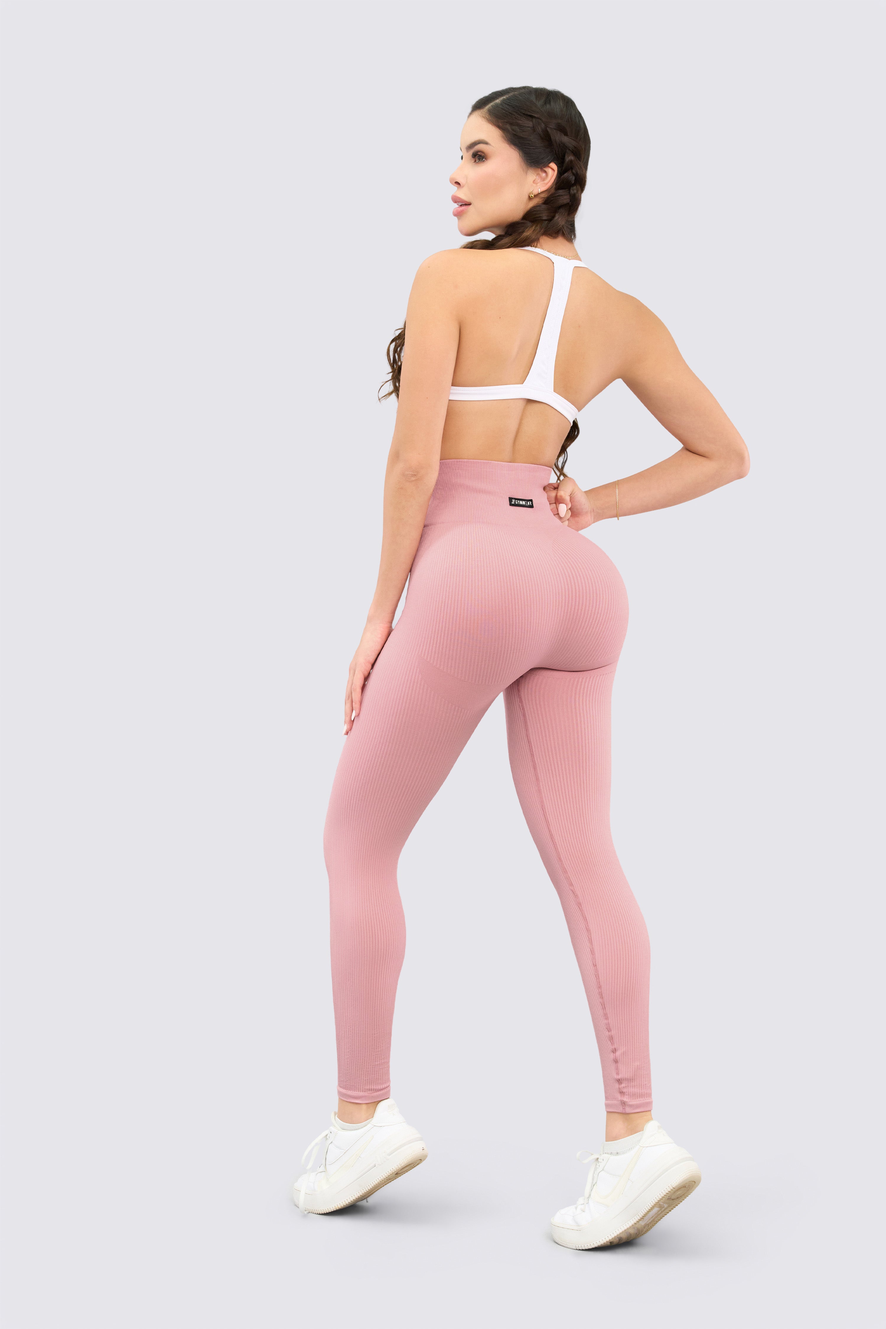 CGW Blush Harmony Ribbed Leggings