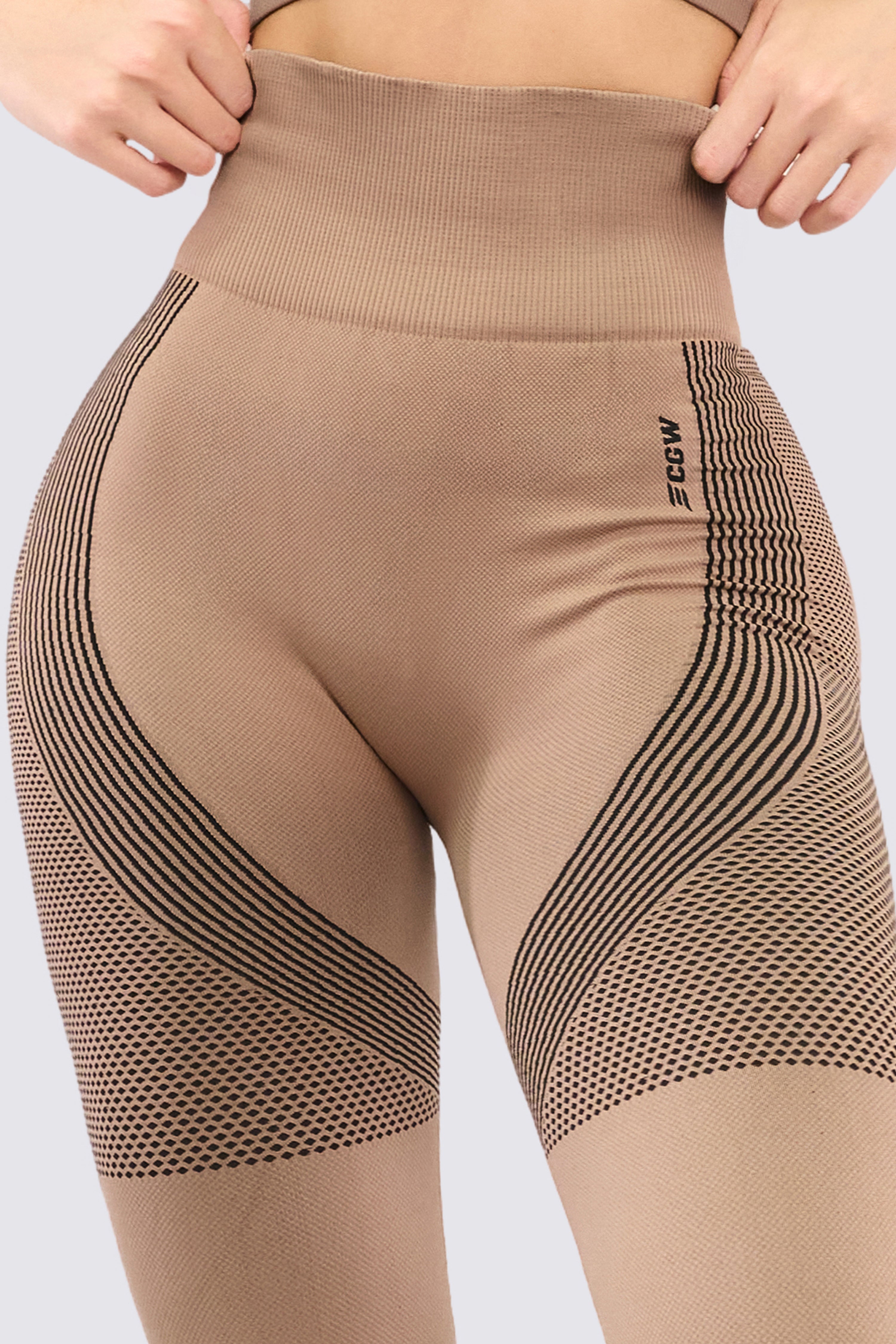 CGW Mocca Seamless Scrunch Leggings
