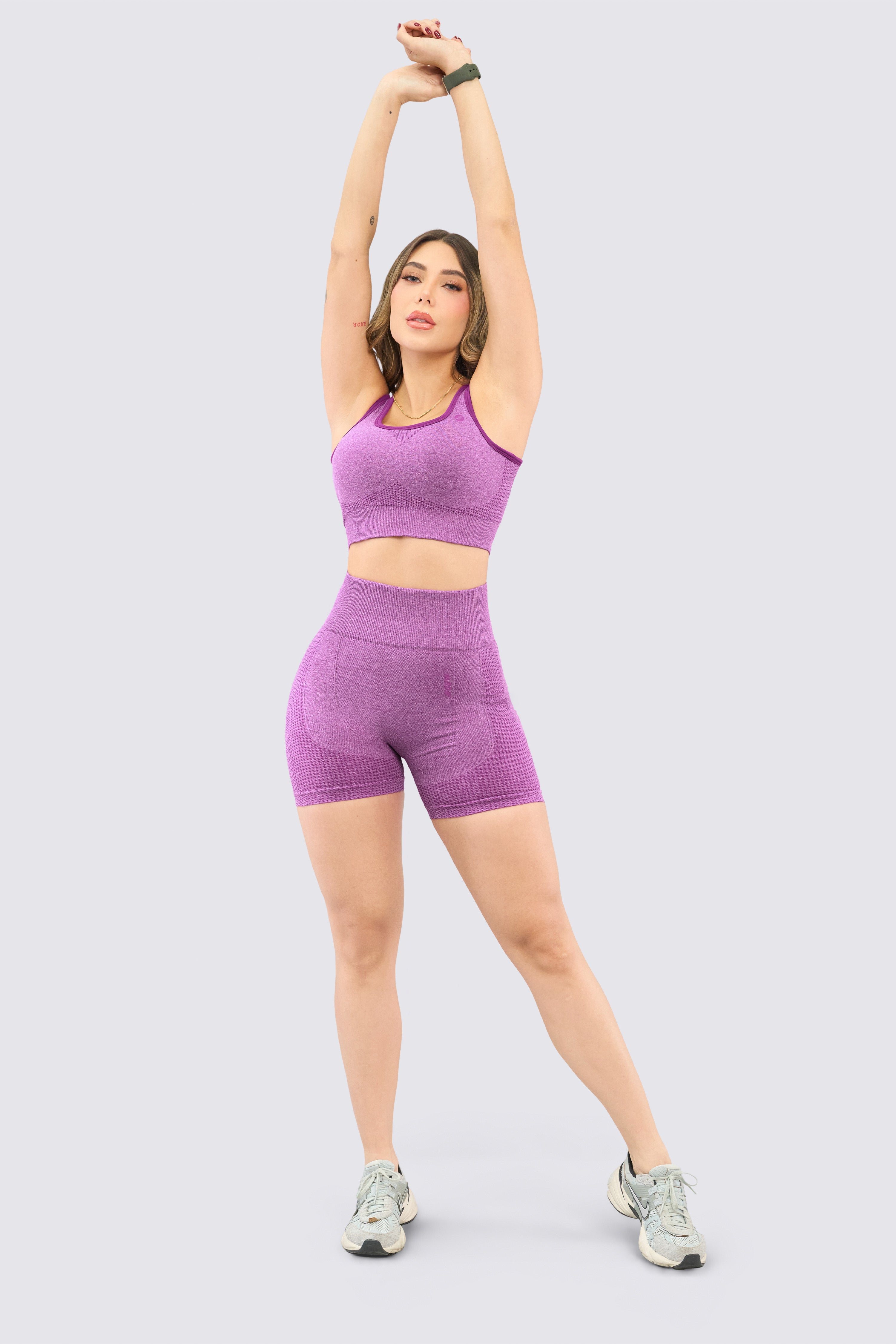 CGW Violet Pulse Seamless Shorts