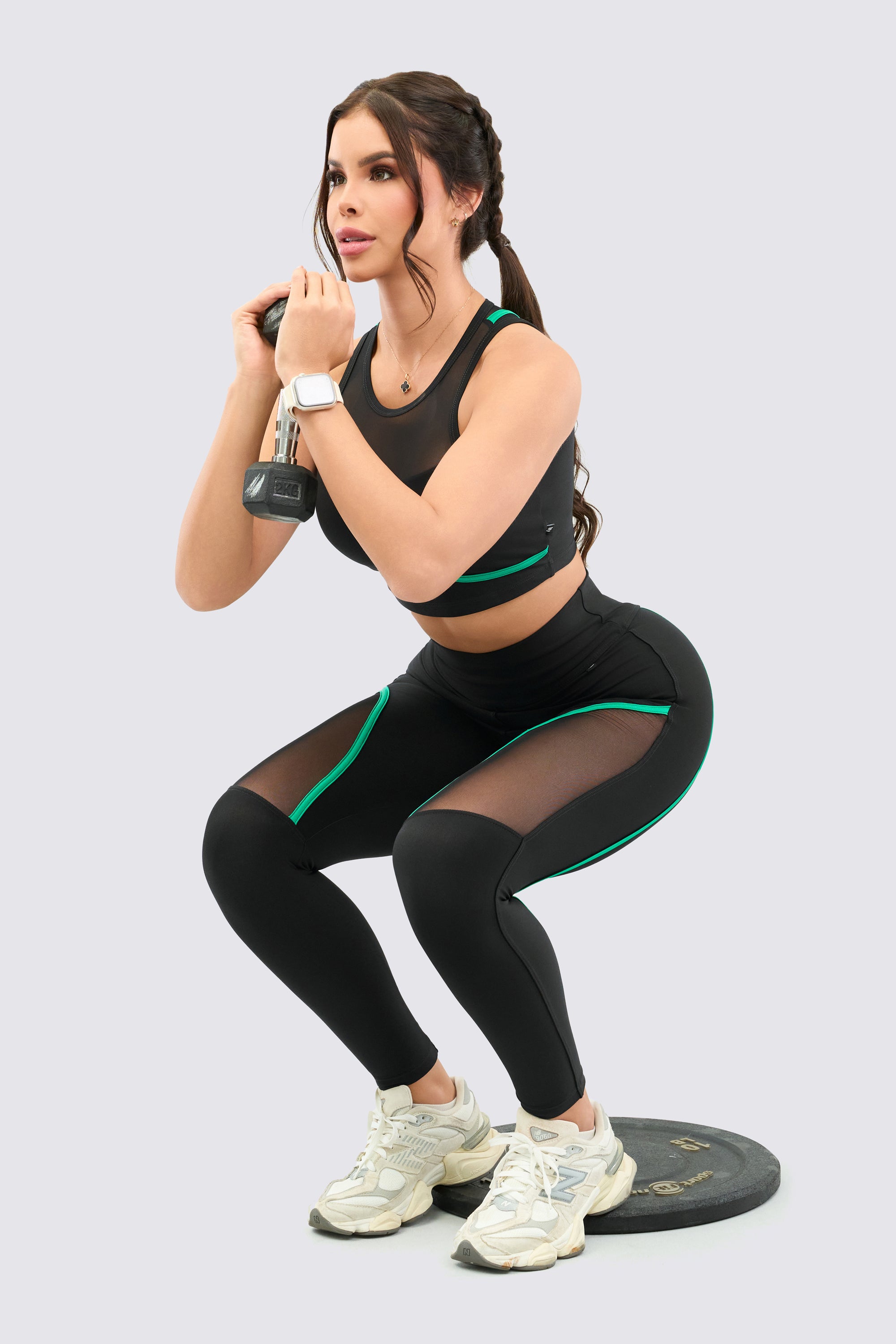 CGW Lifting Crop Top – Emerald Edition