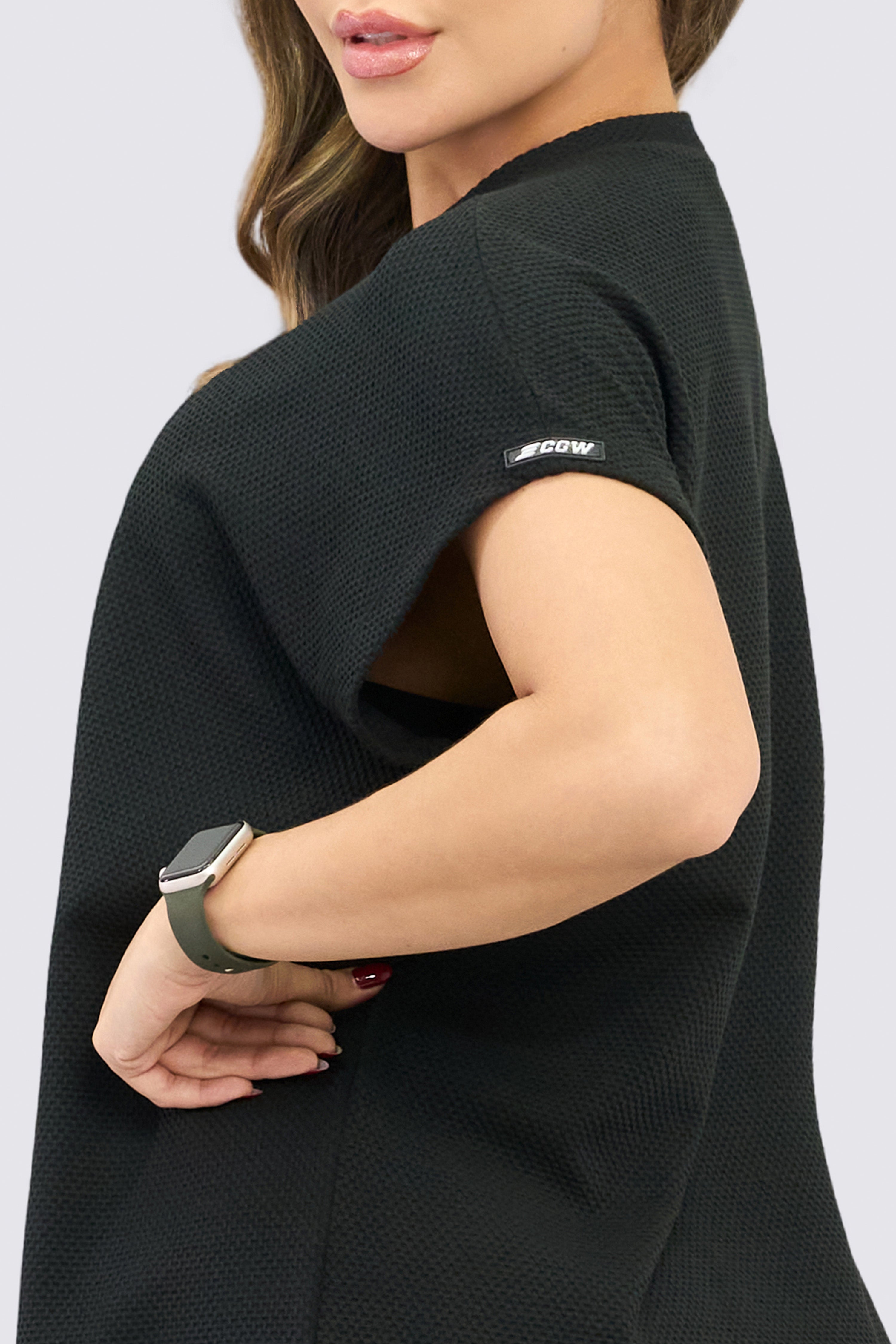 CGW Black Oversized Sports Tee