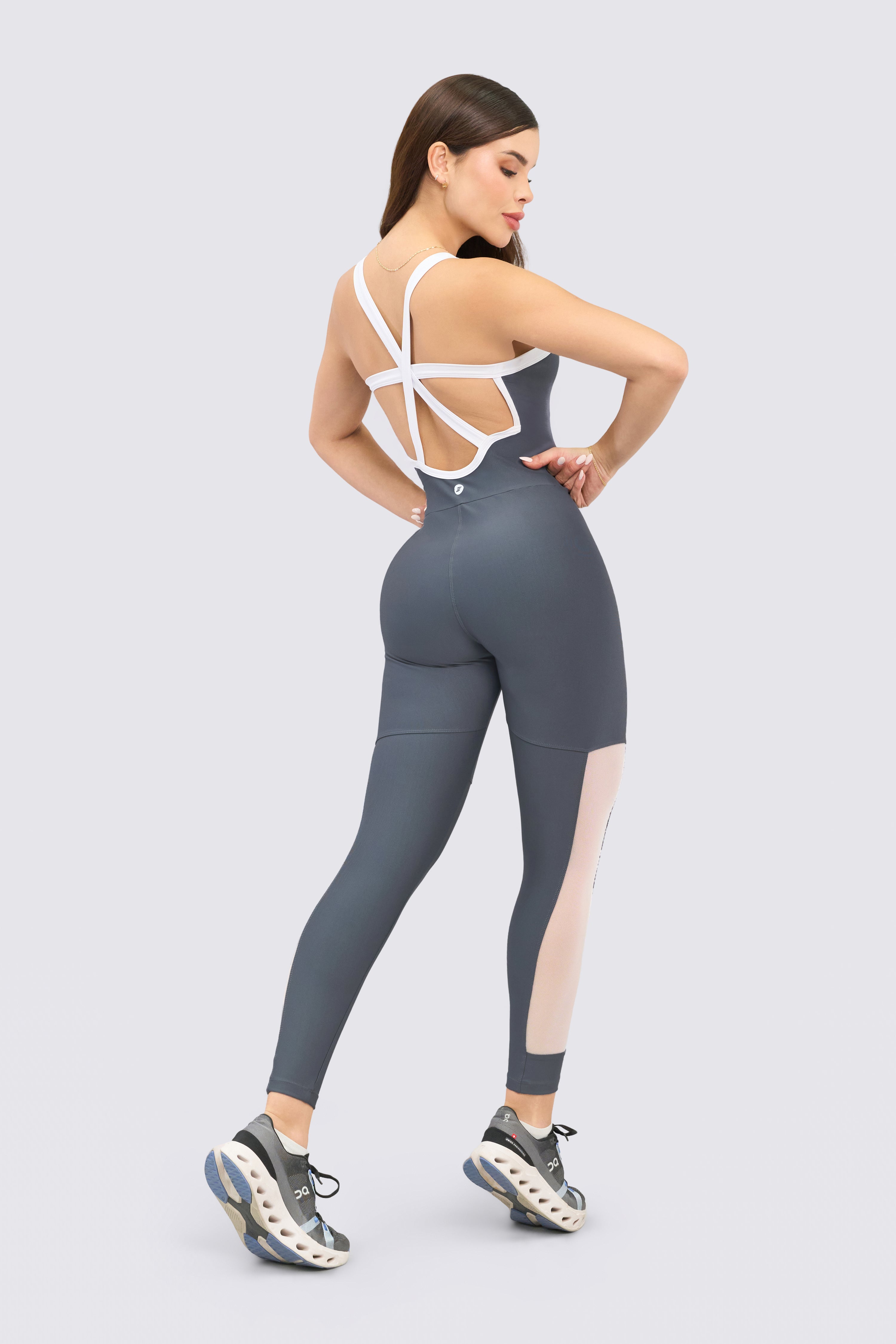 CGW SculptFlex Gray Sports Bodysuit