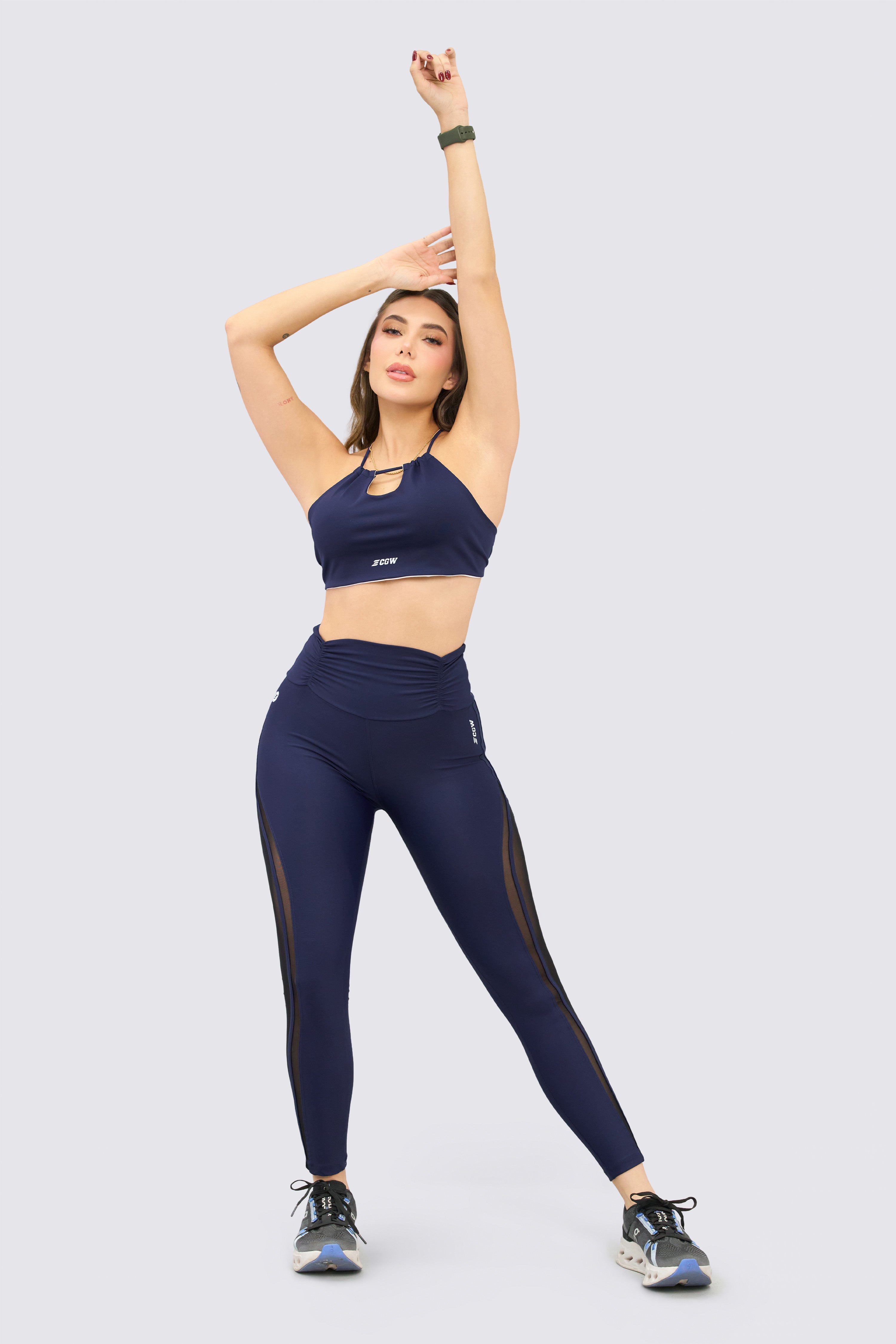 CGW Midnight Wave Mesh Leggings