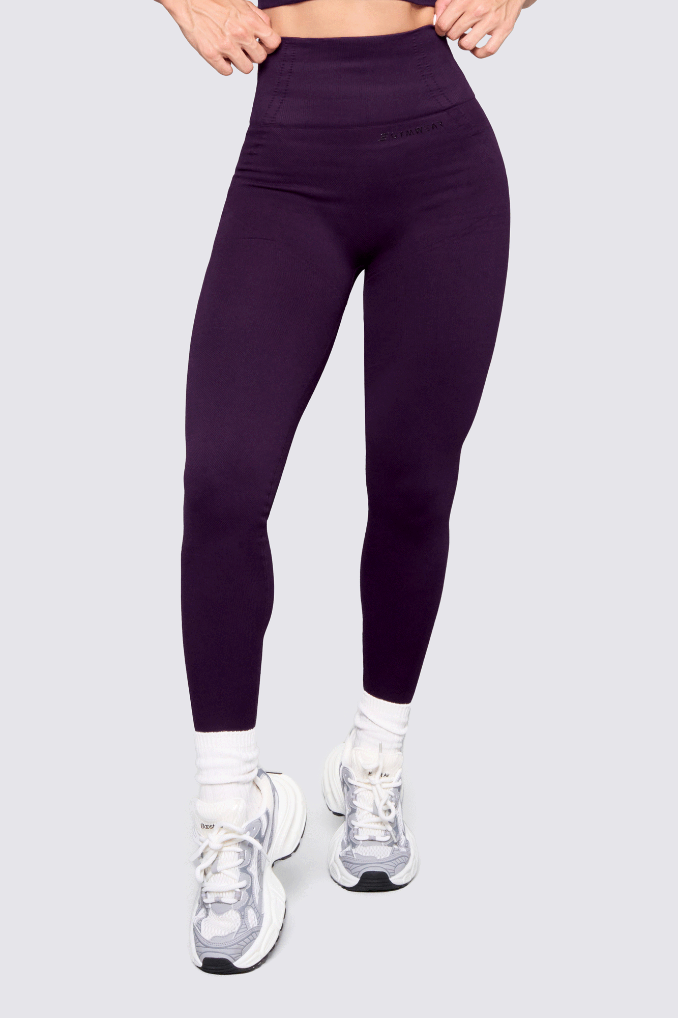 CGW Purple Seamless High-Waist Leggings