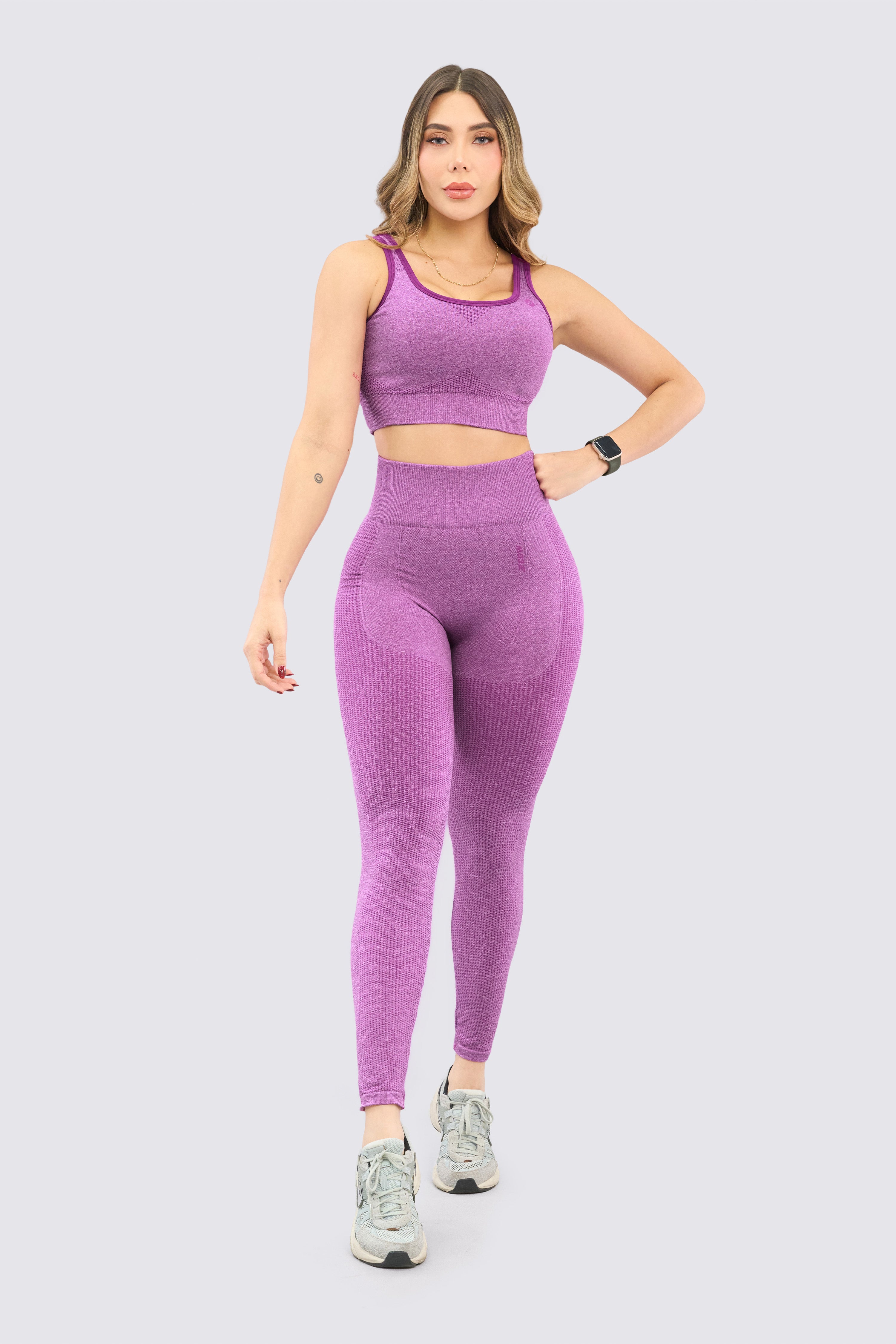 CGW Violet Flex Seamless Leggings
