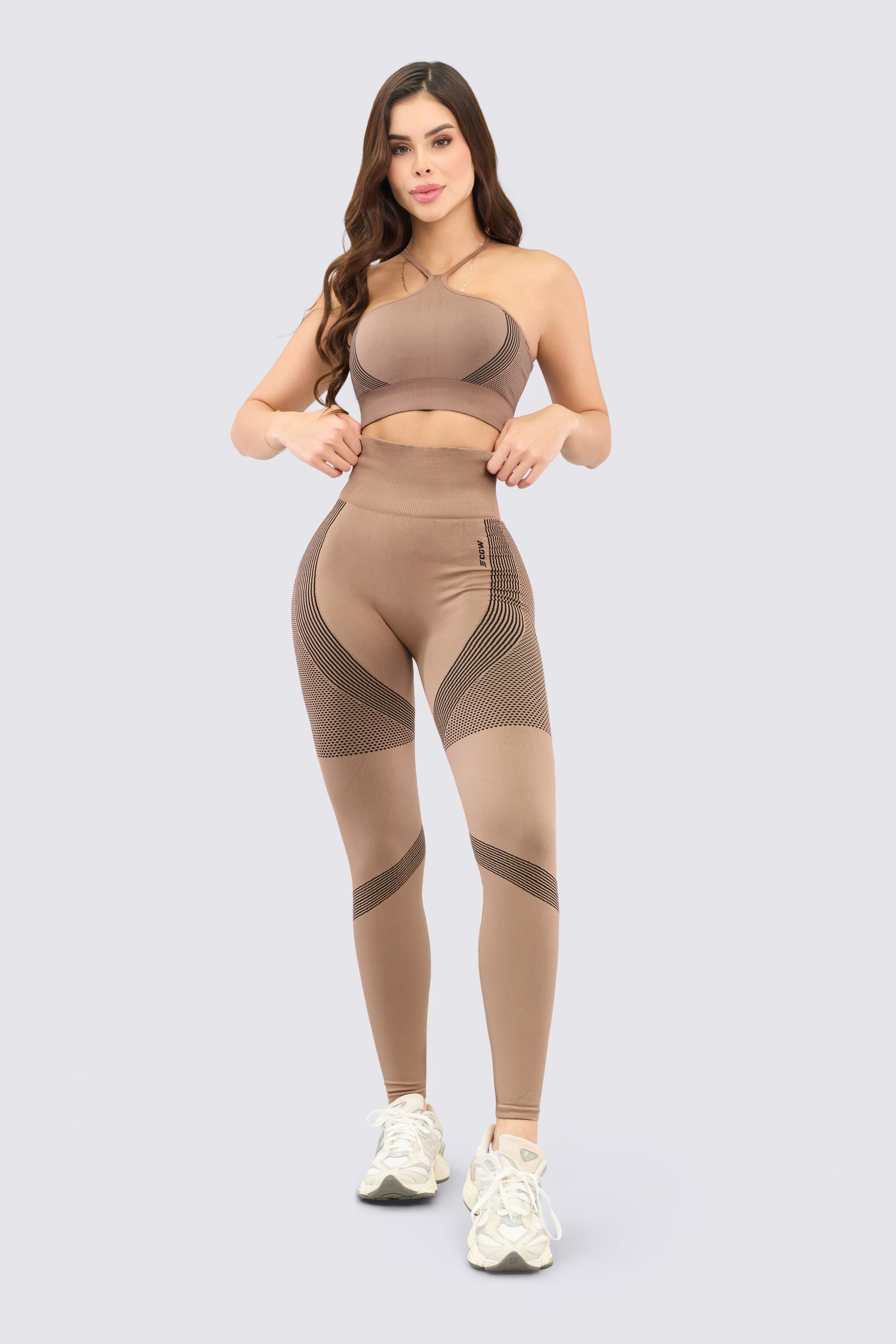 CGW Mocca Seamless Scrunch Leggings